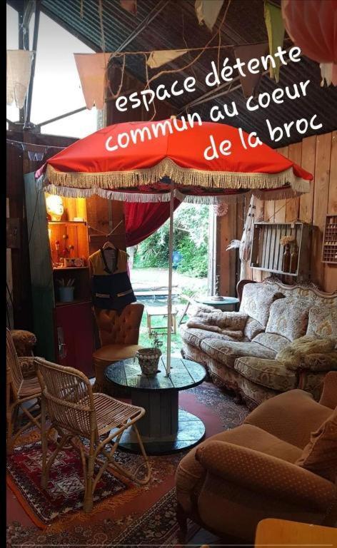 Saint-Gervais en-Belin La Cabane De Mimi La Sardine מראה חיצוני תמונה